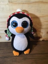 Ty Beanie Boos Penelope Penguin Plush 6&quot; Stuffed Animal November 2017 Wi... - £4.94 GBP