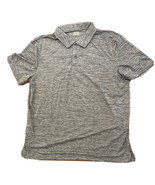 32 Degrees Cool Mens Polo Short Sleeve Shirt XL Charcoal SD Gray Collar ... - $16.54 CAD