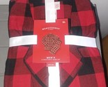 Wondershop Men&#39;s Red Buffalo Plaid 2pc Pajama Set Holiday Red Christmas ... - £20.10 GBP