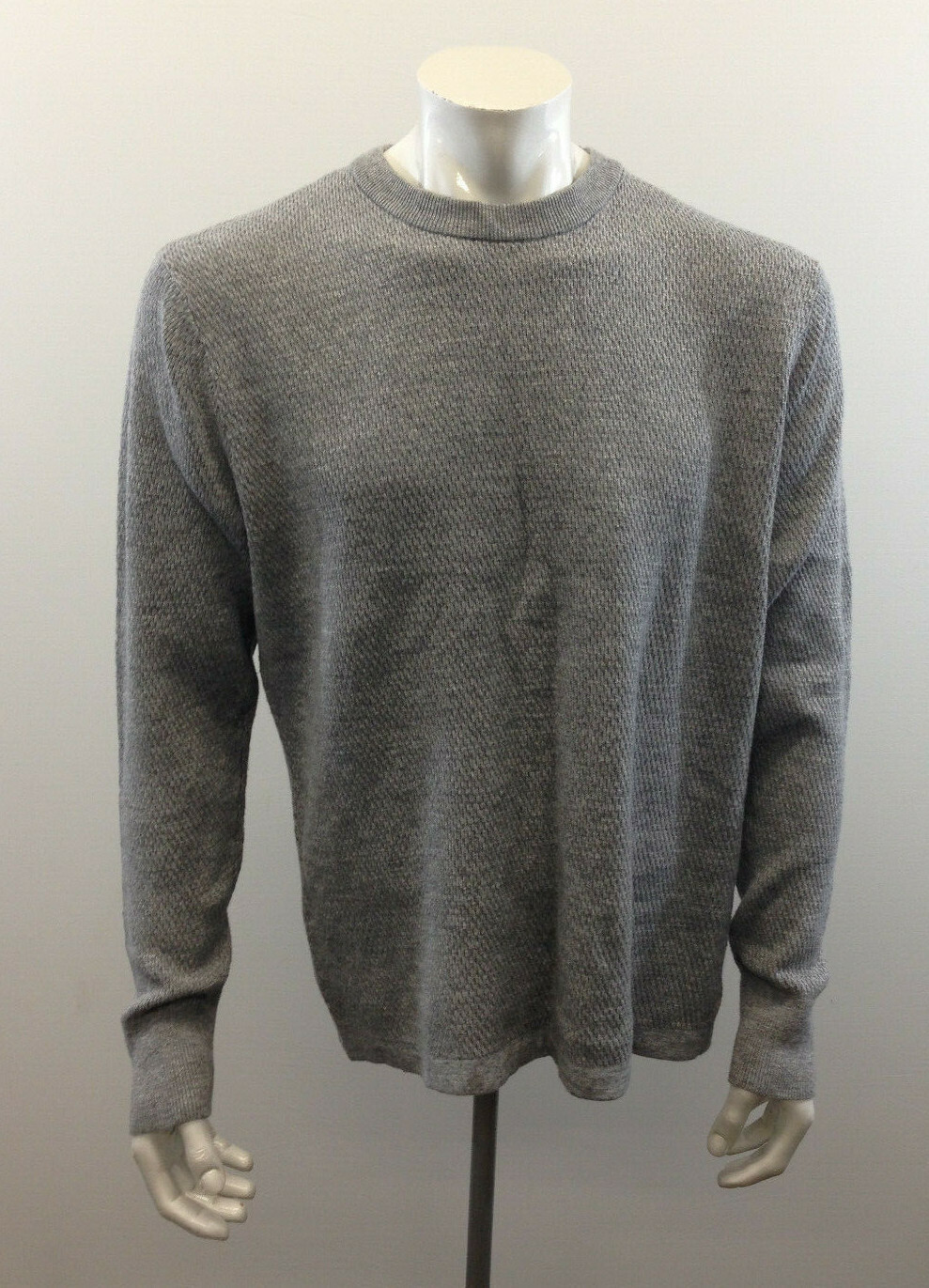   Label Of Graded Goods H&amp;M Men&#39;s XL Gray Long Sleeve  Pullover Shirt - $7.92