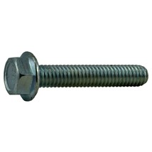 5/16&quot;-18 x 1-3/4&quot; Zinc Grade 5 Serrated Hex Washer Head Flange Bolts (6 pcs.) - £8.56 GBP