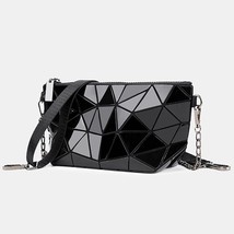 2022 Ladies Messenger Bag Women Geometric Chain Handbag Luminous Crossbody Bag W - £15.57 GBP