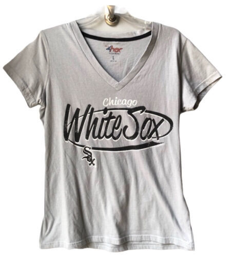 Chicago White Sox Women's T-shirt Sz Large  - £10.58 GBP