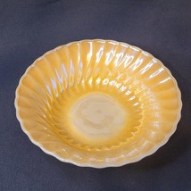 Vintage Anchor Hocking Fire King Oven Ware Peach Luster Swirl Serving Bo... - £11.66 GBP