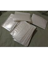 10 small SELF SEALING POLY WHITE BUBBLE MAILERS PADDED SHIPPING ENVELOPES - $9.50