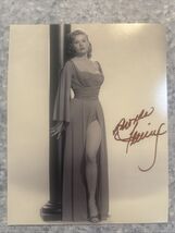 8 X 10 Photo Rhonda Fleming Autograph Queen Of Technicolor Hollywood Still - $99.00