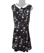 Disney The Nightmare Before Christmas Fit and Flare Dress Size Large Hal... - $734.03 MXN
