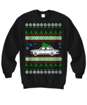 Volvo 240 Sedan Ugly Christmas Sweater - Sweatshirt - $34.95+