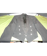USAF VIETNAM WAR ERA AIR FORCE BLACK MESS DRESS OFFICER JACKET 38L / 38 ... - €67,69 EUR