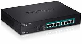 TRENDnet 8-Port Gigabit GREENnet PoE+ Switch, TPE-TG81g, 8 x Gigabit PoE+ Ports, - £136.70 GBP+