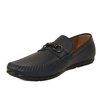 Men's Driving Shoes GENIO Turkey Casual Dress Genuine Leather 120741706 D.Blue image 3