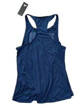 Adidas Women’s Climalite Racerback Tank Top Graphic Blue Size L NWT image 5