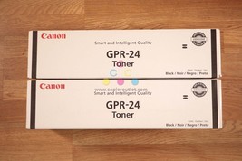2 OEM Canon GPR-24 Black Toner Cartridges iR 5050/ 5055/ 5065/ 5075 - £59.21 GBP