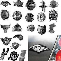 NBA 3-D Automotive Team Chrome Emblem By Team ProMark -Select- Team Below - $9.95+