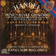 Handel Royal Fireworks Music Jean Claude Malgoire (CD, 1986, CBS) - £7.82 GBP