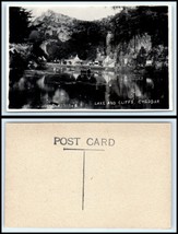 RPPC PHOTO Postcard - UK, Cheddar, Lake &amp; Cliffs C27 - £3.14 GBP