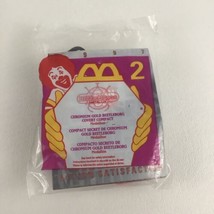 Saban&#39;s BeetleBorgs McDonald&#39;s Happy Meal Toy Chromium Gold Covert Compact 1996 - £10.33 GBP
