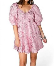 Buddylove poppy puff sleeve mini dress for women - size M - $75.24