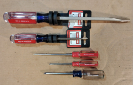 Craftsman Screwdrivers: Phillips and Flathead ~ USA, Nice ~ Lot T23-7P - $29.70