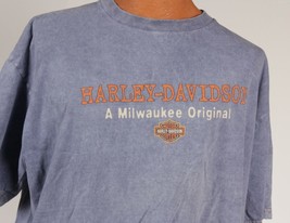 Harley Davidson Tee Shirt Oconomowoc WI Men&#39;s XL 1990s - £9.53 GBP
