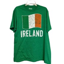 Mad Engine Mens Ireland Flag T Shirt Green XL Irish St Patricks Day Tee - $15.72