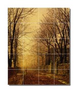 John Grimshaw City Painting Ceramic Tile Mural BTZ03875 - $273.54 CAD+