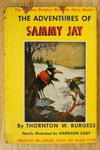 HB Book The Adventures of Sammy Jay Thorton Burgess 1943 DJ Present - £27.60 GBP