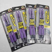 NEW Pilot G2 Premium Gel Roller Pens set 8 Fine Point 0.7 mm Purple ink ... - $17.00