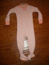 Honest Baby Footed Pajamas Organic Cotton One piece 12 Months Winter NWOT - £7.16 GBP