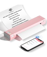 Phomemo Portable Printers Wireless For Travel, Support 8.5&quot; X 11&quot;, School - $124.35 CAD