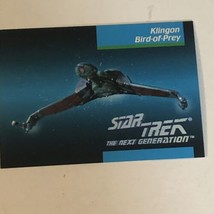 Star Trek The Next Generation Trading Card #31 Klingon Bird Of Prey - £1.55 GBP