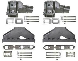 Exhaust Manifold Kit for Volvo 4.3L 1994 and Newer using 7.75 Inch Riser - £619.04 GBP