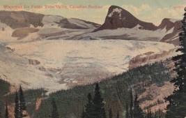 Waputekh Ice Fields Yoho Valley Canadian Rockies 1909 Seattle WA Postcard B18 - $2.96