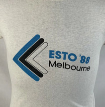 Vintage Esto ‘88 T Shirt Melbourne 1988 Single Stitch 80s Promo Festival Small - £27.52 GBP