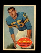 1960 Topps #69 Lou Michaels Ex (Rc) La Rams *X98066 - £2.12 GBP