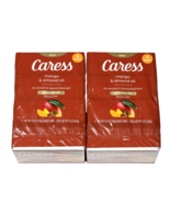 2 Packs 4 Bars Caress Mango &amp; Almond Oil Rejuvenating Beauty Bar 15oz - $550.13 MXN