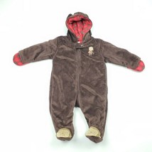 Just One You Carters Body Suit One Piece Size 6 Months Monkey Logo Cute Ears - £3.15 GBP