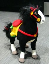 Disney MULAN KAHN Plush Horse Poseable Legs HTF Ocean Toys Thailand - £39.33 GBP