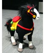 Disney MULAN KAHN Plush Horse Poseable Legs HTF Ocean Toys Thailand - £39.61 GBP