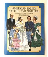 American Family of the Civil War Era paper dolls by Tom Tierney - $13.95