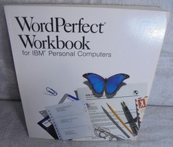 WordPerfect Workbook for IBM Personal Computers Version 5.1 Paperback Bo... - $22.65