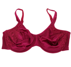 Vintage Vanity Fair 7565 Satin and Lace Bra Unlined Underwire Womens 36D... - £23.21 GBP