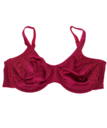 Vintage Vanity Fair 7565 Satin and Lace Bra Unlined Underwire Womens 36D... - £23.45 GBP