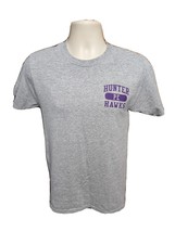 Hunter College Hawks PE Adult Small Gray TShirt - £11.87 GBP