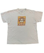 Magic Mushroom Mario 2005 Nintendo Orange And White Shirt XL Fruit Of Th... - €68,99 EUR