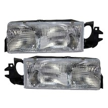 GEORGIE BOY LANDAU 2002 2003 2004 2005 PAIR HEADLIGHTS HEAD LIGHTS LAMPS RV - $118.80