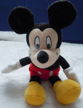 Disney Mickey Mouse Plush Baby Rattle - £4.71 GBP