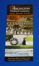 Brand New Superb Arlington National Cemetery Map Brochure U.S. Military Keepsake - £3.13 GBP