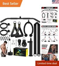 Pulley System, Weight Cable Pulley System for Home Gym,Cable Machine Att... - $75.12
