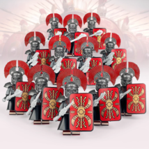 12pcs Roman Elite Legion Heavy Infantry Soldiers Minifigures Building Toys - £19.43 GBP